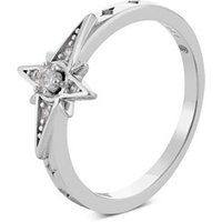 Argento Silver Midnight Star Ring - 60