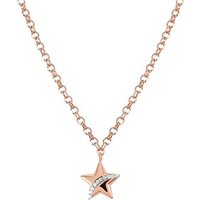 Nomination Sweetrock Rose Gold Star Crystal Necklace