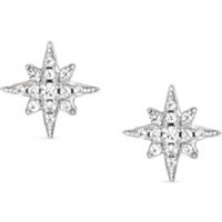 Nomination Sweetrock Silver North Star Crystal Earrings