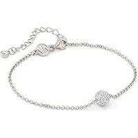 Nomination Soul Silver Crystal Ball Bracelet - Silver