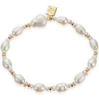 August Woods Gold Freshwater Pearl Bracelet - Gold