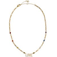 Kate Spade New York Rainbow Love Gold Necklace - Gold