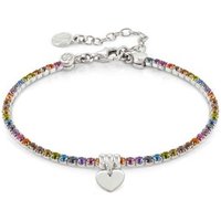 Nomination Chic Rainbow Crystal Heart Bracelet