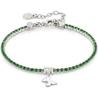 Nomination Chic Green Crystal Butterfly Bracelet