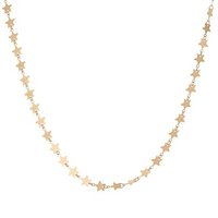 Argento Recycled Gold Star Choker Necklace - 40cm
