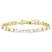 Nomination Colour Wave Gold Crystal Bracelet