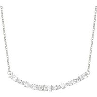 Nomination Colour Wave Silver Crystal Necklace - 46cm
