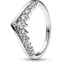 Pandora Silver Timeless Wish Floating Crystal Ring - 50