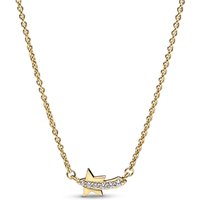 Pandora Gold Shooting Star Necklace - 45cm
