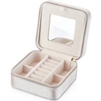 Argento Velvet Jewellery Box - Cream