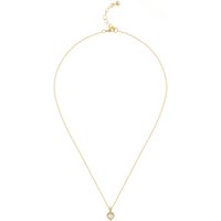 Ted Baker Gold Hannela Crystal Heart Necklace - 42cm
