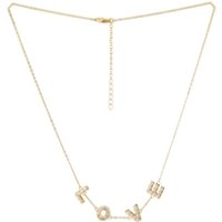 Argento Gold Love Pearl Necklace - Gold