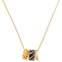 Kate Spade New York Gold Zebra Trio Rings Necklace - 41cm
