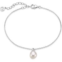 Argento Silver Freshwater Pearl Bracelet - 16cm