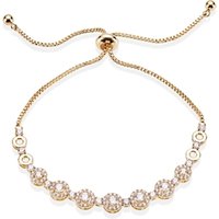 August Woods Crystal Cluster Pull Bracelet - Adjustable