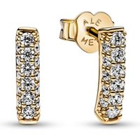 Pandora Timeless Crystal Single-row Bar Earrings