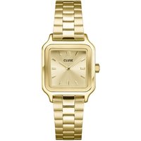 CLUSE Gold Gracieuse Petite Square Watch - Gold
