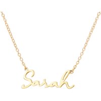 Argento Name Necklace - Gold