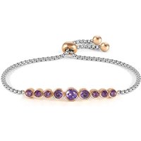 Nomination Milleluci Purple Crystal Bracelet - 14cm
