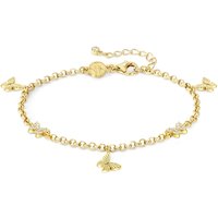 Nomination TrueJoy Gold Crystal Butterfly Bracelet - 16cm