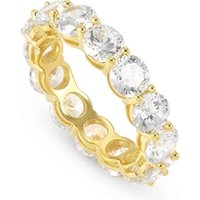 Nomination Chic Gold Crystal Joyful Band Ring - 56