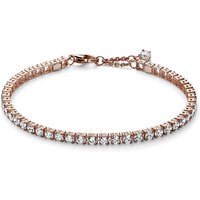Pandora Rose Gold Crystal Tennis Bracelet - 18cm