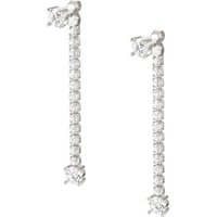 Nomination Chic Silver Crystal Joyful Drop Earrings - Silver