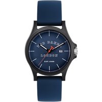 Ted Baker Mens Blue Silicone Strap Watch - Blue