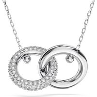 Swarovski Dextera Interlocking Loop Crystal Necklace - 45cm