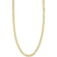 Pilgrim Gold Plated Heat Recycled Chain Necklace - Gold