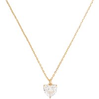 Kate Spade New York Gold Crystal Heart Necklace - Gold