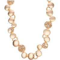 August Woods Gold Circle Texture Necklace - Gold