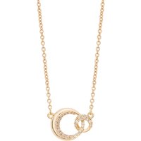 August Woods Gold Entwined Circle Necklace