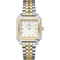 CLUSE Gracieuse Bicolour Square Watch - Gold