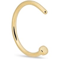 Over & Over Stainless Steel Gold Open Nose Ring - Gold