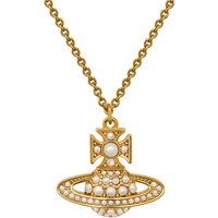 Vivienne Westwood Luzia Bas Relief Gold Tone Necklace