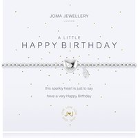 Joma A Little Happy Birthday Crystal Bracelet - Adjustable
