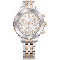 Swarovski Octea Chrono Rose-Gold Metal Bracelet Swiss Made Watch