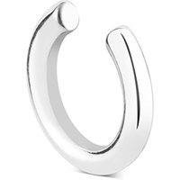 Argento Silver Simple Single Ear Cuff - Silver