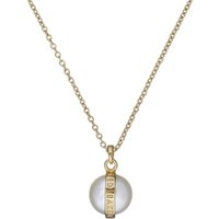 Ted Baker Perreti Gold Pearl Orbit Necklace - 49cm