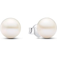 Pandora Treated Freshwater Cultured Pearl 7mm Stud Silver Earrings