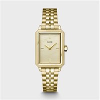 CLUSE Gold Fluette Sand Texture 5 Link Watch - Gold