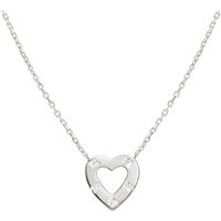 Nomination Carismatica Heart Square Crystal Necklace
