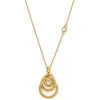 Olivia Burton Encircle Gold IP Pendant Necklace - Adjustable