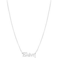 Argento Greek Language Necklace - Gold