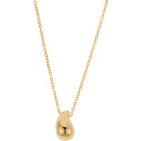 August Woods Gold Teardrop Pendant Necklace