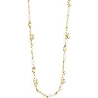Pilgrim Gold Focus Organic Pearl Recycled Necklace