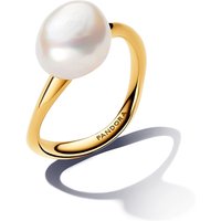 Pandora Gold Baroque Treated Freshwater Cultured Pearl Ring - 54