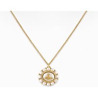 Vivienne Westwood Gold Amaya Halo Pearl Necklace - Gold