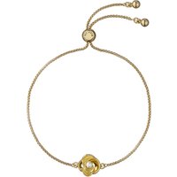 Ted Baker Gold Florie Pearl Flower Slider Bracelet - Gold